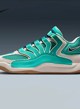 Nike耐克杜兰特18男子透气KD18低帮实战篮球鞋抗扭缓震HV1991-301