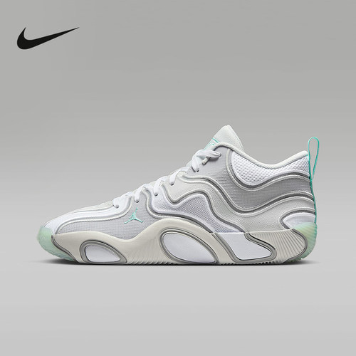 Jordan耐克TATUM 3塔图姆3男子实战篮球鞋白绿夏季新款FZ6601-005