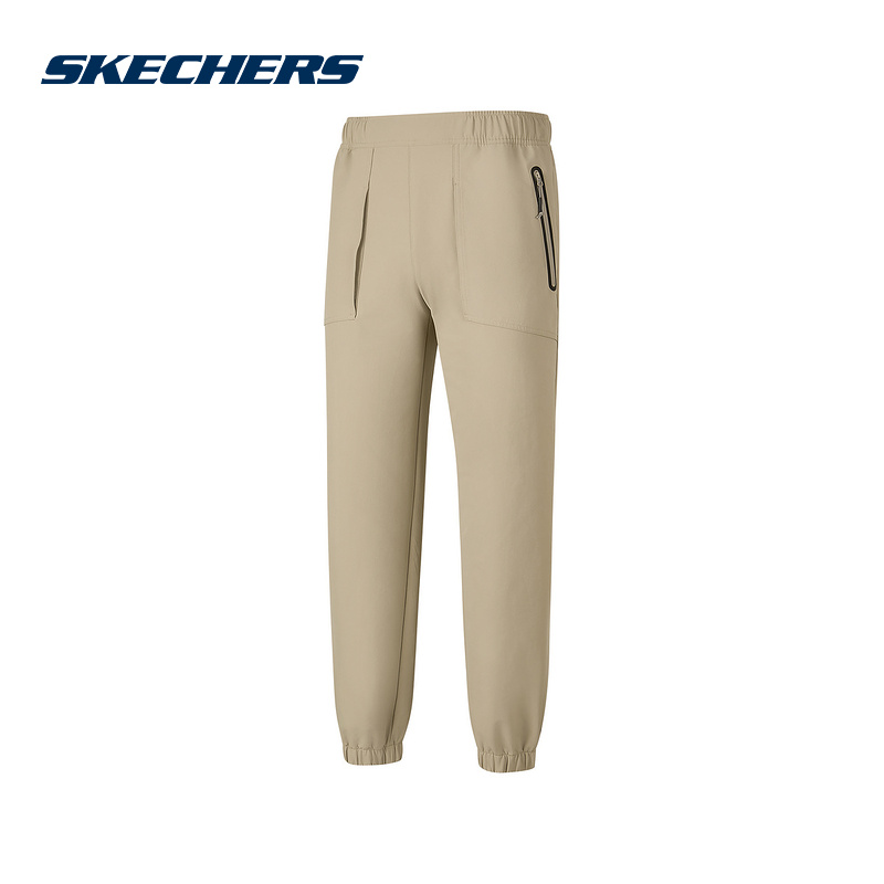 SKECHERS斯凯奇山野户外系列收口休闲裤男透气长裤 P425M105-05F0