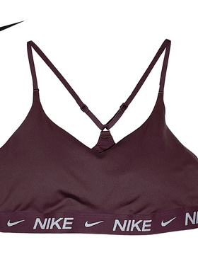 Nike耐克INDY女胸衣可调节低强度支撑速干衬垫运动内衣FD1063-502