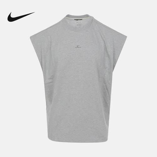 NIKE耐克 男子运动休闲无袖T恤2026新款针织背心短袖 IF2564-063