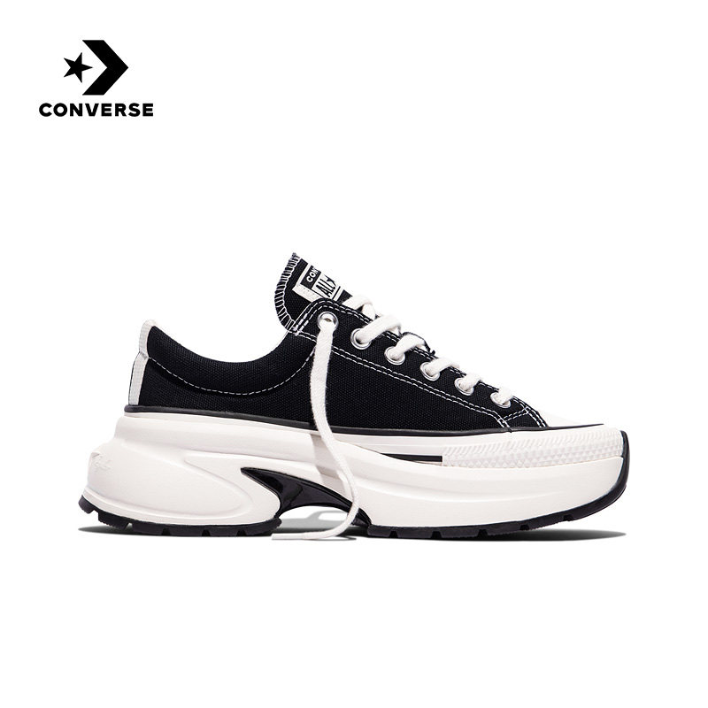 Converse匡威Run Star Crush男女同款小鲨鱼厚底鞋运动鞋 A18465C图片