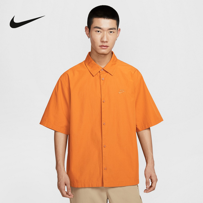 Nike耐克男子短袖翻领衬衫夏季刺绣透气POLO衫运动T恤HJ2030-815