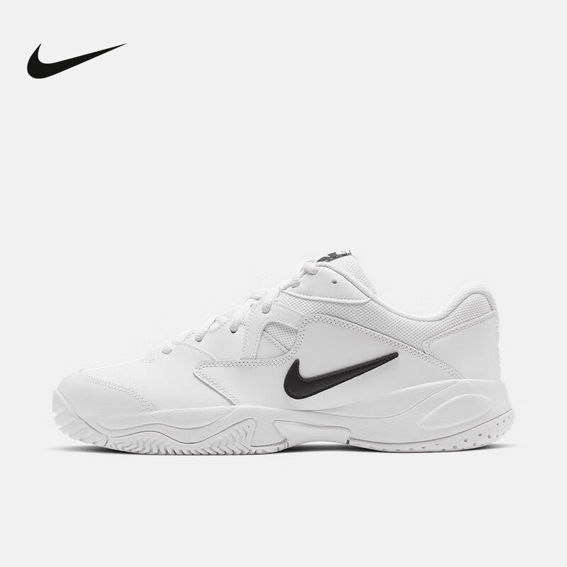 NIKE耐克男鞋COURT LITE 2白色老爹鞋低帮运动鞋网球鞋AR8836-100