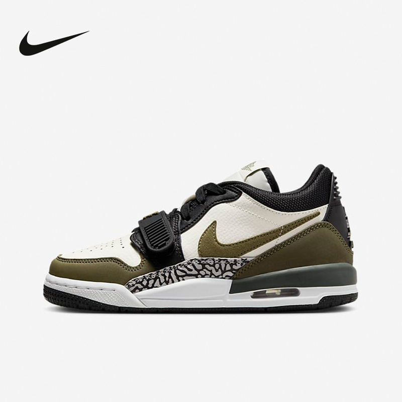 耐克童鞋运动休闲鞋JORDAN AJ312 复古篮球鞋中帮板鞋CD9054-120