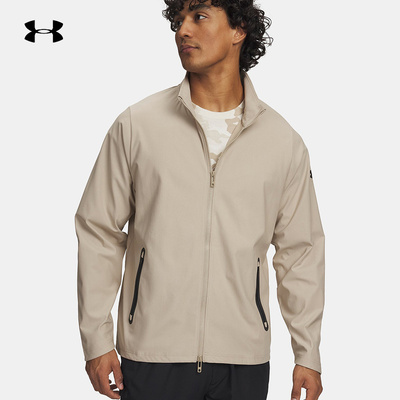 安德玛春夏新款Unstoppable男子运动休闲夹克立领外套6003087-299