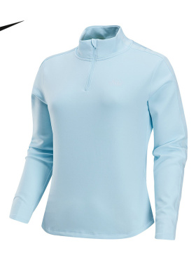 nike耐克女子跑步上衣冬新款运动训练服半拉链长袖T恤HQ4740-474