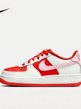 nike耐克女鞋板鞋春季AIR FORCE 1空军一号大童运动鞋HV5165-121