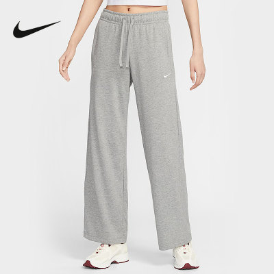 NIKE耐克女子垂坠感中腰阔腿裤夏新款亲肤百搭运动长裤II1870-063