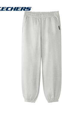 SKECHERS斯凯奇2025春新年系列男潮流百搭针织长裤L125M007-0248
