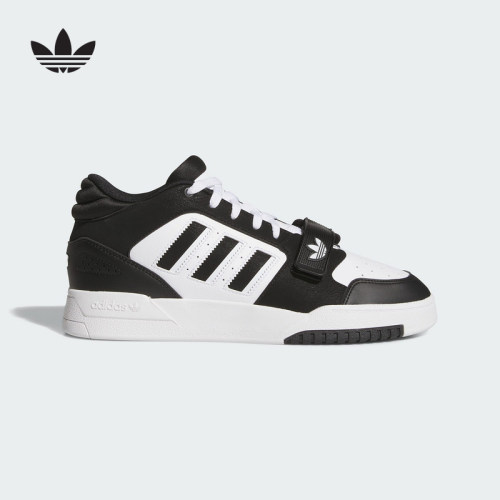 adidas阿迪达斯三叶草2026冬男女DROP STEP休闲篮球风板鞋 KI1255