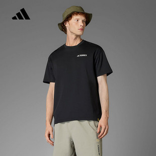 情侣运动T恤跑步健身训练短袖 新款 JD5957 2025春季 阿迪达斯男女装