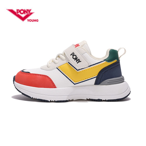 pony童鞋男女运动鞋秋新款休闲鞋透气经典老爹鞋233K1SO60YW