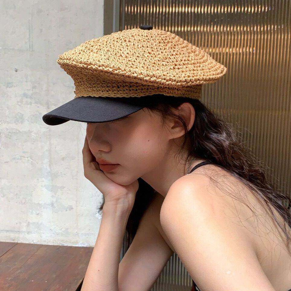 【法式浪漫】手工草编钩针八角