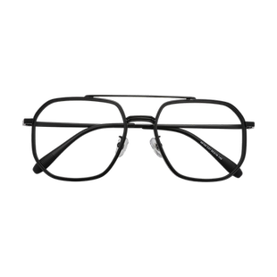 超轻飞行员双梁痞帅眼镜男款近视可配度数加宽大框大脸眼睛框镜架