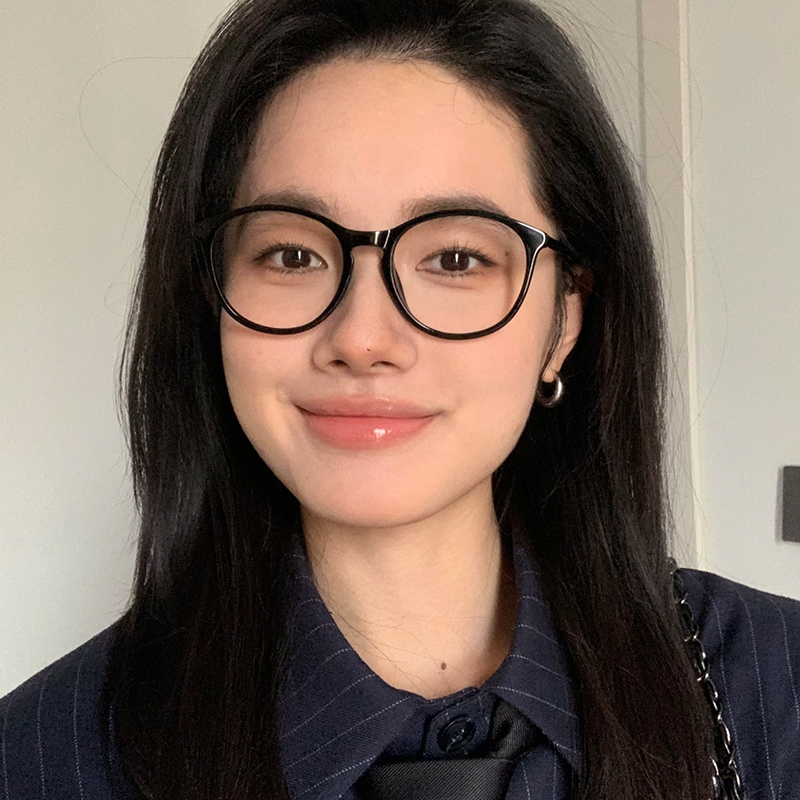 初明香家同款眼镜可配近视女