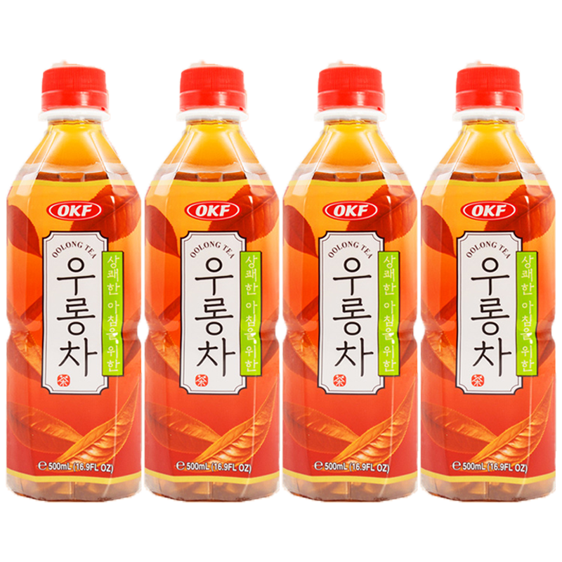 进口无糖饮料韩国乌龙茶okf