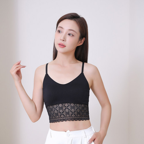 蕾丝吊带美背修身文胸
