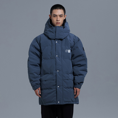 埃祖蒙塔派克大衣白鸭绒羽绒服