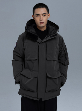 AzureMountain/蔚蓝山脉Mcmurry麦克默里派克大衣羽绒服外套男