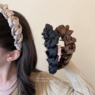 云朵泡泡发箍女款 高颅顶头箍日常外戴减龄显脸小洗脸发卡 2025新款
