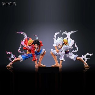 JT厂新款八倍镜鲁夫五档尼卡海贼王动漫周边GK模型潮玩摆件礼物