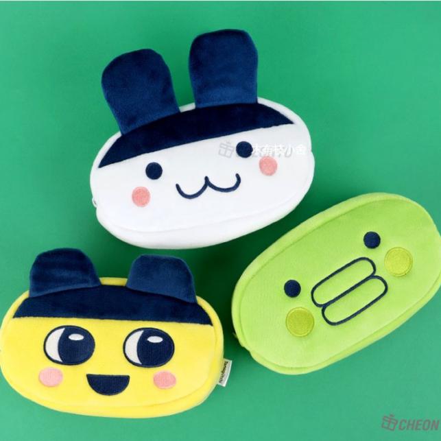 韩国正版拓麻歌子麻美吉毛绒笔袋