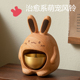 多巴胺风门铃铛兔子挂装 铜隔山治愈系创意礼物 饰摆件入户门日式