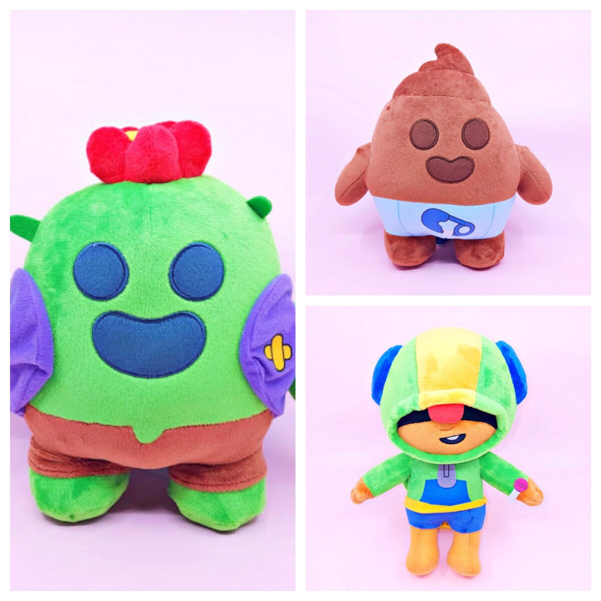 韩国正版荒野乱斗毛绒公仔