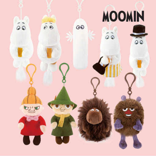 韩国正版moomin姆明毛绒挂件