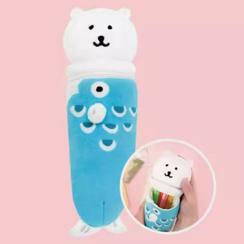 韩国正版自嘲熊玩偶笔袋子超兄