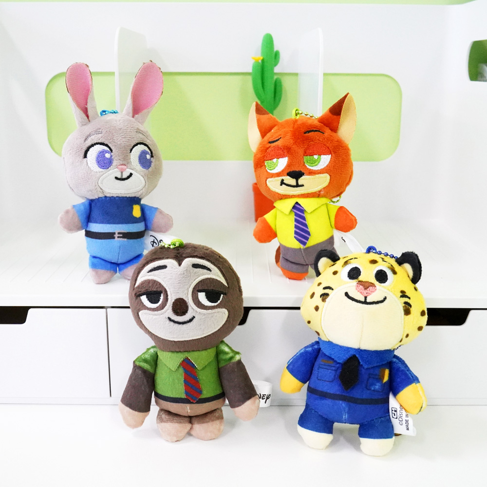 韩国正版迪士尼朱迪毛绒玩偶挂件