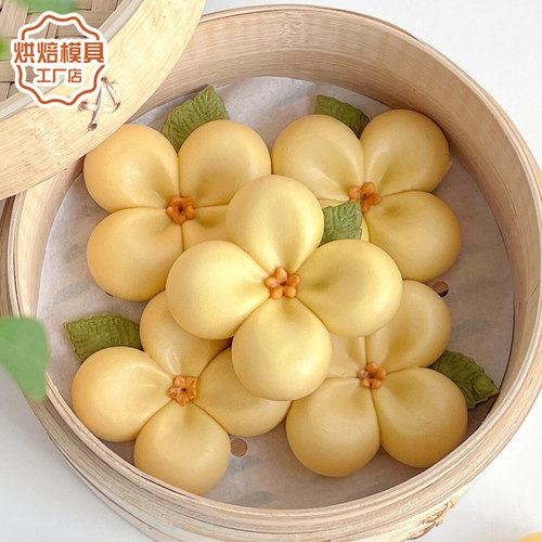 秋天桂花馒头弹簧模具