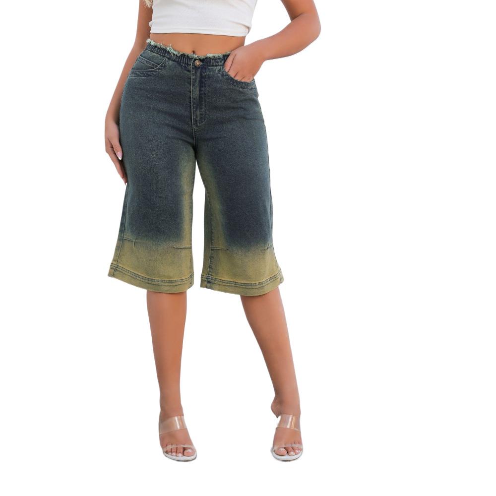 summer shipping drop pants leg straight women for jeans