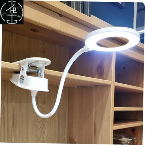 Clip LED Desk Lamp Reading Lamp Study Light Rechargeable