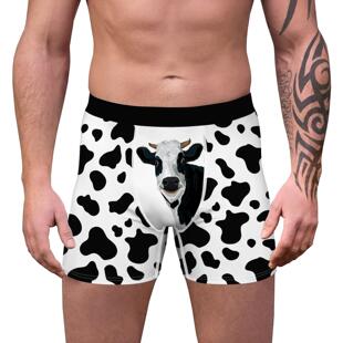 Adult Tight Underwear Funny Breathable Briefs Trendy Boxer