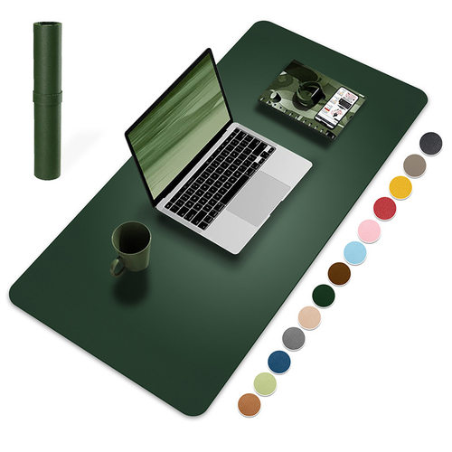 Large Size Office Desk Protector Mat PU Mouse Pad non-slip