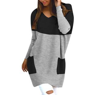 long Creative fit neck style sleeve street loose pullover