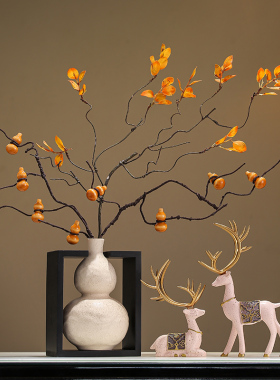 新中式葫芦花瓶花艺摆件乔迁礼物