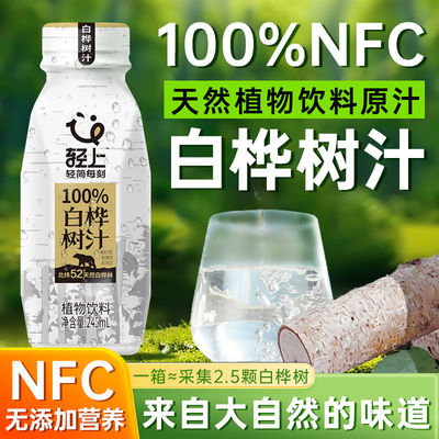 轻上白桦树汁nfc0糖0脂脂饮料