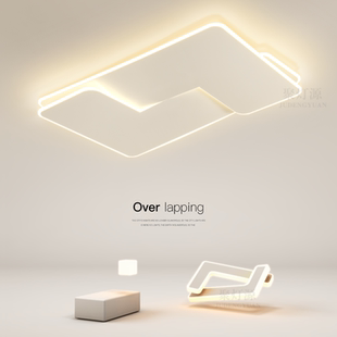 客厅主灯现代简约大气led灯吸顶灯高级感2025新款 卧室灯房间灯具