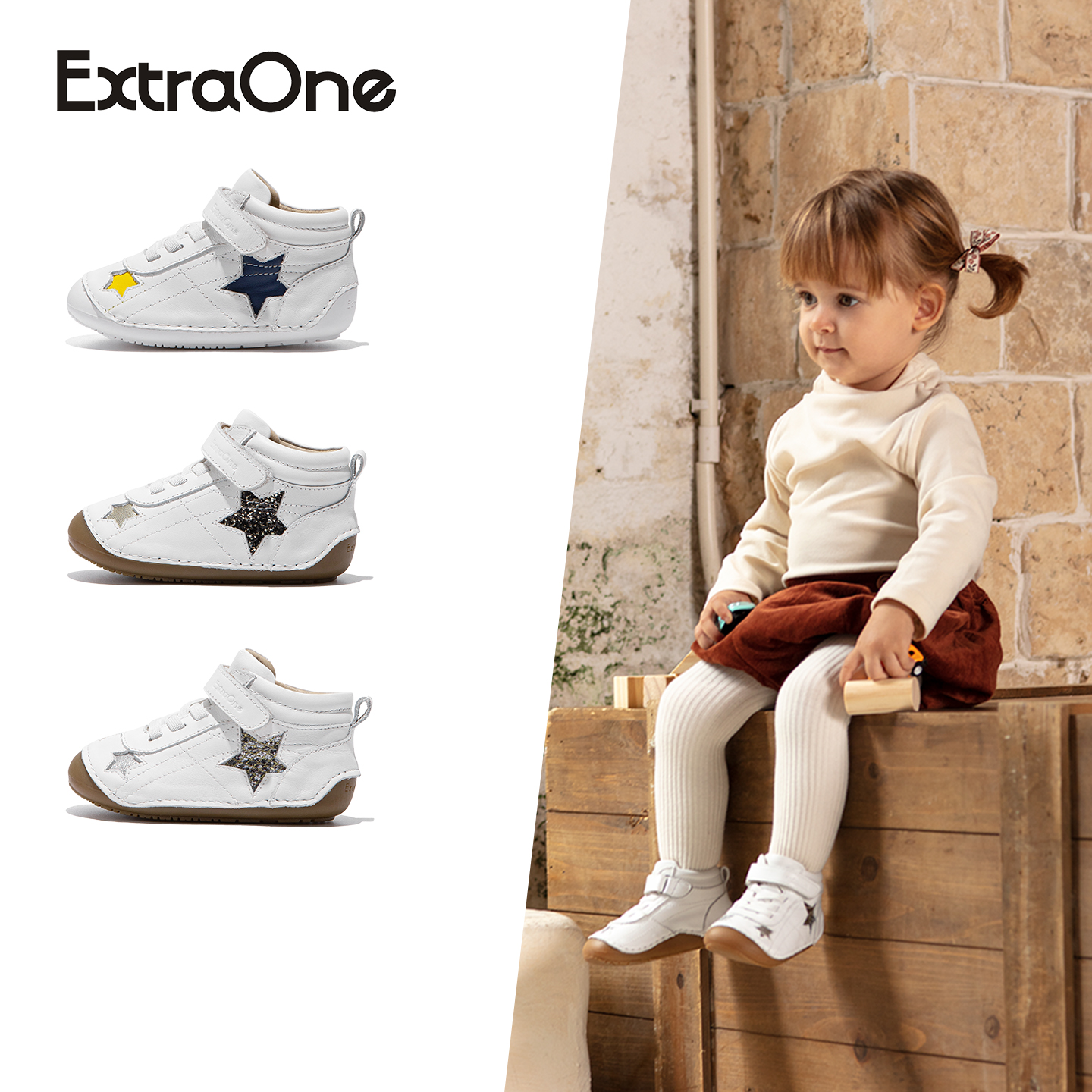 ExtraOne秋冬防滑软底稳步运动鞋