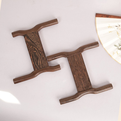 鸡翅木传统风筝木拐子木头线拐线轴工字拐放飞工具器材轮盘工艺品