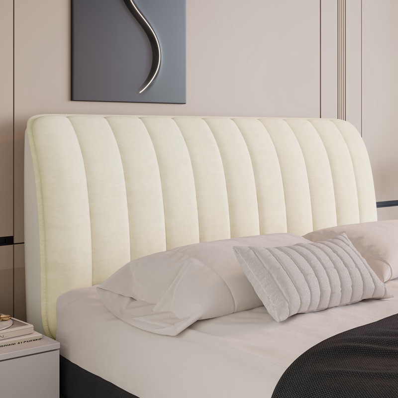 床头套罩2024新款简约大气通用全包加厚靠垫软包靠背床头柜保护套