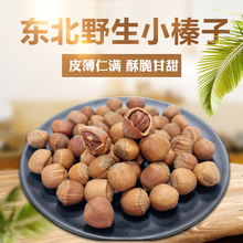 正宗2024年东北特产新鲜榛子新货野生炒熟手拍小榛子休闲坚果礼盒