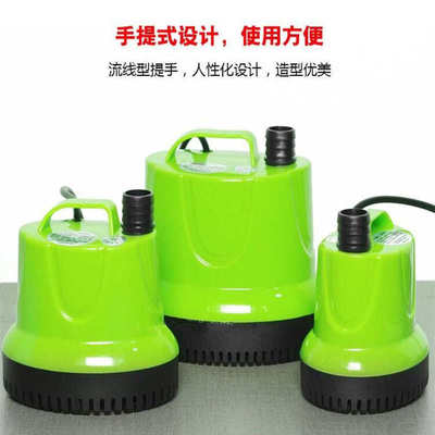 欧规鱼缸潜水泵25100W过滤抽水泵小型鱼缸潜水泵循环泵低吸泵