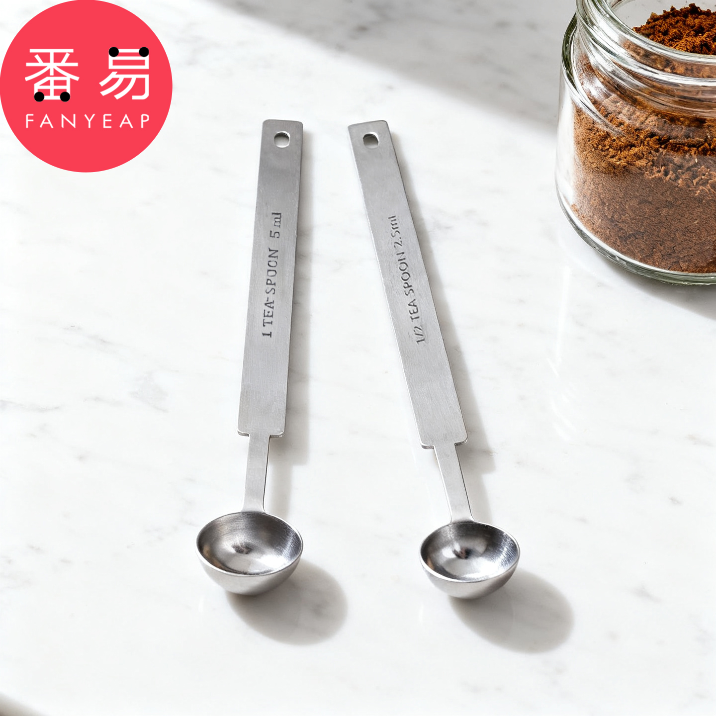 15YT量勺A1p408-刻度量匙咖啡勺盐勺果粉勺定量勺子厨房调料计量
