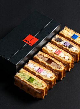 AaronHouse现货日本R.L 金奖受赏奶油夹心威化6种口味冷冻礼盒