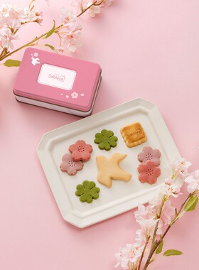 AaronHouse现货ATELIER Sableya春季限定樱花曲奇什锦礼盒16枚