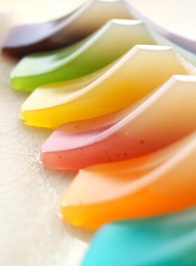 AaronHous现货日本銘菓静冈春吉富士彩虹色6种口味 富士山羊羹